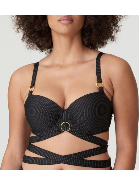 Primadonna Bikini Top με Ενίσχυση Μαύρο 4010116BL