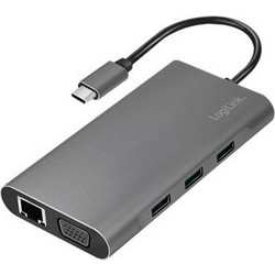 LogiLink UA0383 USB-C Docking Station Ethernet
