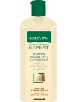 Gerovital Regenerating Σαμπουάν Κερατίνης για Επανόρθωση 250ml