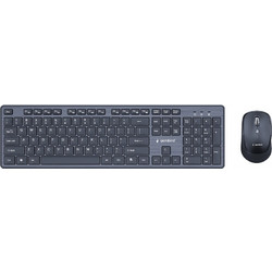 Gembird KBS-WCH-04 Black Ασύρματο Σετ Πληκτρολόγιο & Ποντίκι