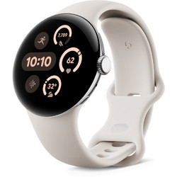 Google Pixel Watch 3 41mm Polished Silver / Porcelain