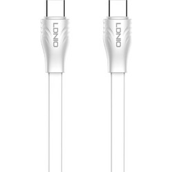 Ldnio LC131C Flat USB-C to USB-C 65W 1m White 6933138691373