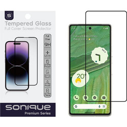 Sonique Hardy Glass Premium Tempered Glass Black (Google Pixel 7)