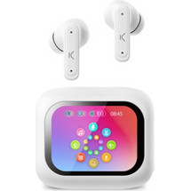 Ksix Vision Ακουστικά Bluetooth In Ear Ανθεκτικά στο Νερό White