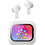 Ksix Vision Ακουστικά Bluetooth In Ear Ανθεκτικά στο Νερό White
