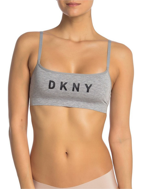 DKNY Μπουστάκι χωρίς Μπανέλα Γκρι DK4507-DNT