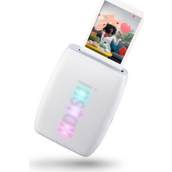 Fujifilm instax mini Link 3 EX D Clay White Έγχρωμος Φορητός Εκτυπωτής Φωτογραφιών LED