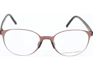 Porsche Design P8312-F Σκελετός Γυαλιών Οράσεως Μεταλλικός Μαύρος Ροζ
