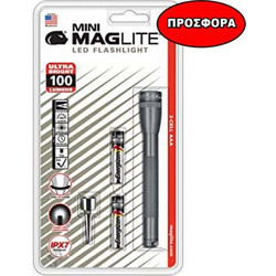 Maglite SP32096 Φακός Μπαταρίας Led IPX7 100lm