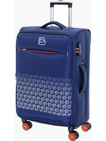 Bartuggi 724-2362.70 Βαλίτσα Μεγάλη 78x47x32cm με 4 Ρόδες Μπλε