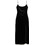 Superdry Diamonte Midi Φόρεμα για Γάμο / Βάπτιση Βελούδινο Μαύρο W8011729A-02A