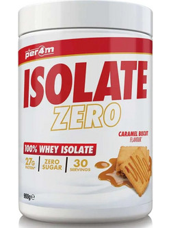 Per4m Isolate Zero Caramel Biscuit Πρωτεΐνη Ορού Γάλακτος Γράμμωσης 900gr