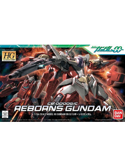 Bandai Mobile Suit Gundam High Grade Gunpla CB-0000G/C Reborns Gundam 1:144