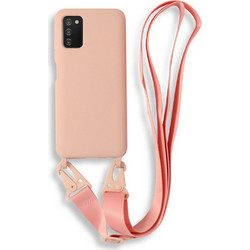 Bodycell Color Silicon Strap Pink (Samsung Galaxy A03s)