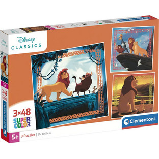 Clementoni Disney The Lion King 3x48pcs