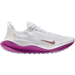 Nike ReactX Infinity Run Fluknit 4 Γυναικεία Αθλητικά Παπούτσια για Τρέξιμο Λευκά DR2670-108