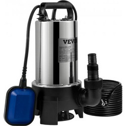 Vevor WSBBX15HP220VF22VV2 Υποβρύχια Αντλία Λυμάτων / Ακαθάρτων με Φλοτέρ Ηλεκτρική 1100W 1.5hp
