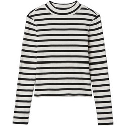 Gap Παιδικό T-Shirt Μακρυμάνικο Λευκό Navy Μπλε 523515002