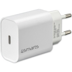 4Smarts Voltplug Φορτιστής χωρίς Καλώδιο με Θύρα USB-C 20W Power Delivery White
