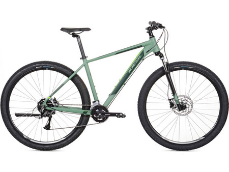 Ideal Pro Rider Mountain Bike 29" Αλουμινίου με 16 Ταχύτητες και Δισκόφρενα Πράσινο Mint