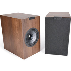 KEF Q-1 Meta Ζεύγος Ηχείων Hi-Fi Βιβλιοθήκης 150W 2 Δρόμων Satin Walnut