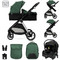 Lorelli Aspen Καρότσι Μωρού 3 σε 1 Green Lorelli Aspen Καρότσι Μωρού 3 σε 1 Green
