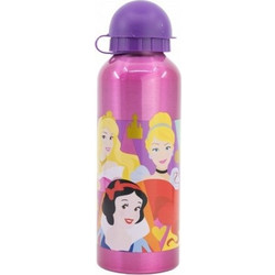 Stor Disney Princess Παιδικό Παγούρι Αλουμινίου BPA Free Ροζ 530ml