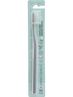 Welliant A1 Nano Silver Deep Clean Medium Soft Oδοντόβουρτσα Ανθρακί