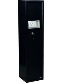 Yongfa 1075005 5AR Οπλοκιβώτιο Ατσάλινο 5 Θέσεων 30x35x145cm Μαύρο