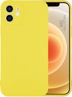 Sonique My Colors Silicone Back Cover Yellow (iPhone 12)