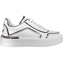 DKNY Baylor Γυναικεία Sneakers Λευκά Μαύρα K3491306-WHB