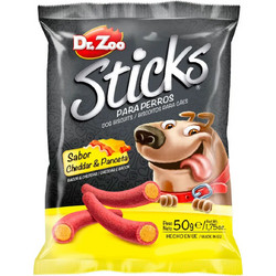 Dr. Zoo Sticks Bacon & Cheddar 50gr