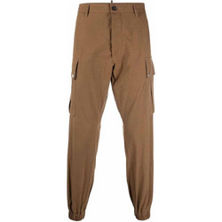 Dsquared2 Ανδρικό Παντελόνι Cargo Joggers Κανονική Εφαρμογή Ταμπά S74KB0564S48528-154