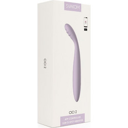 Svakom Cici 2 Vibrator Pastel Δονητής G-Spot Μωβ