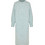 Funky Buddha Midi Καθημερινό Φόρεμα Πλεκτό Γαλάζιο FBL010-106-13