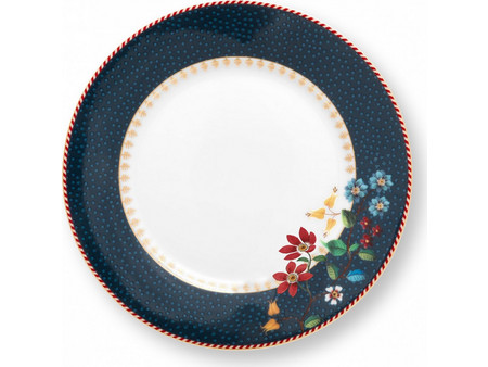 Pip Studio Berry Blues Πιάτο Γλυκού Πορσελάνης 17cm 51001480