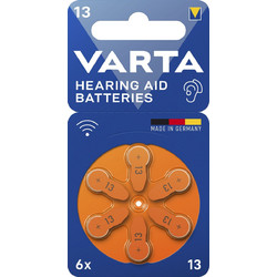 Varta Hearing Aid 13 6τμχ