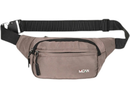 Mcan M-161 Τσαντάκι Μέσης Αδιάβροχο Καφέ