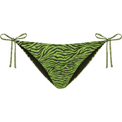 Save The Duck Bikini Slip Animal Print Lime DV1767W-WIPO18-21111