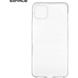 Sonique Crystal Clear Big Hole Back Cover Transparent (iPhone 15 Plus)