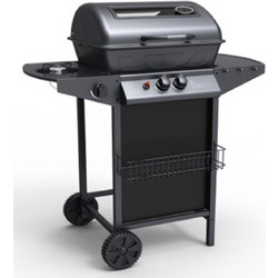 Campfire Φορητή Ψησταριά Υγραερίου 5.5kW Επιφάνειας 49x37cm 25-38199