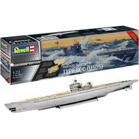 Revell Type IX C U50S Συναρμολογούμενο Πλαστικό Μοντέλο Υποβρυχίου 1:72