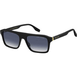 Marc Jacobs MARC789S 2M208 Ανδρικά Γυαλιά Ηλίου Τετράγωνα Κοκάλινα Μαύρα με Μαύρο Degradee Φακό