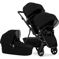 Redsbaby Nuvo Καρότσι για Δίδυμα Black