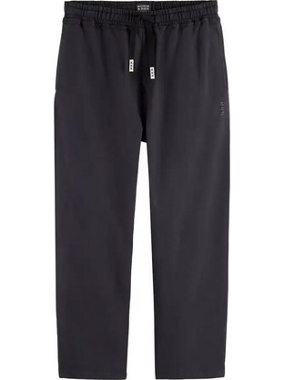 Scotch & Soda Ανδρικό Παντελόνι Φόρμας Μαύρο 179199-0008