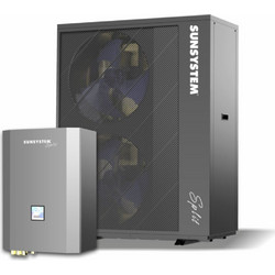 Sunsystem R32-0126-1PH Αντλία Θερμότητας 10kW Μονοφασική 55°C Split