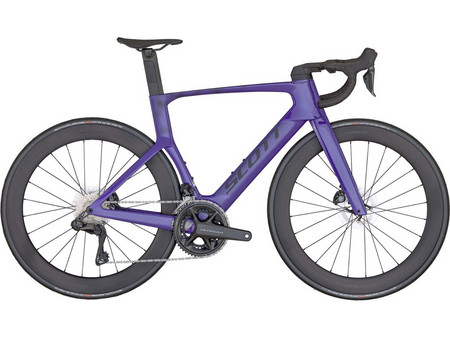 Scott Foil RC 10 2025 Ποδήλατο Δρόμου 28" Carbon με 24 Ταχύτητες και Δισκόφρενα Μωβ
