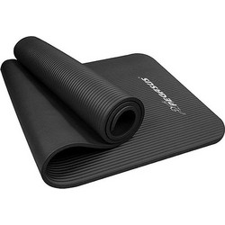Pegasus Στρώμα Γυμναστικής Yoga / Pilates Μαύρο με Ιμάντα Μεταφοράς 183x61x1.5cm