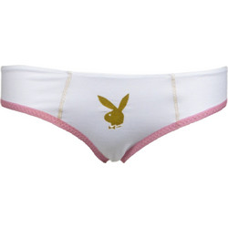 Playboy Γυναικείο Slip Λευκό P452B-00A1
