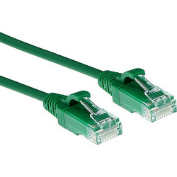 Intronics U/UTP Cat.6 Καλώδιο Δικτύου Ethernet 2m Green DC9702
